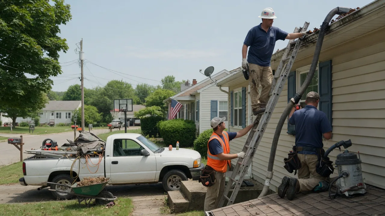Gutter Installation in Owaneco, IL near me